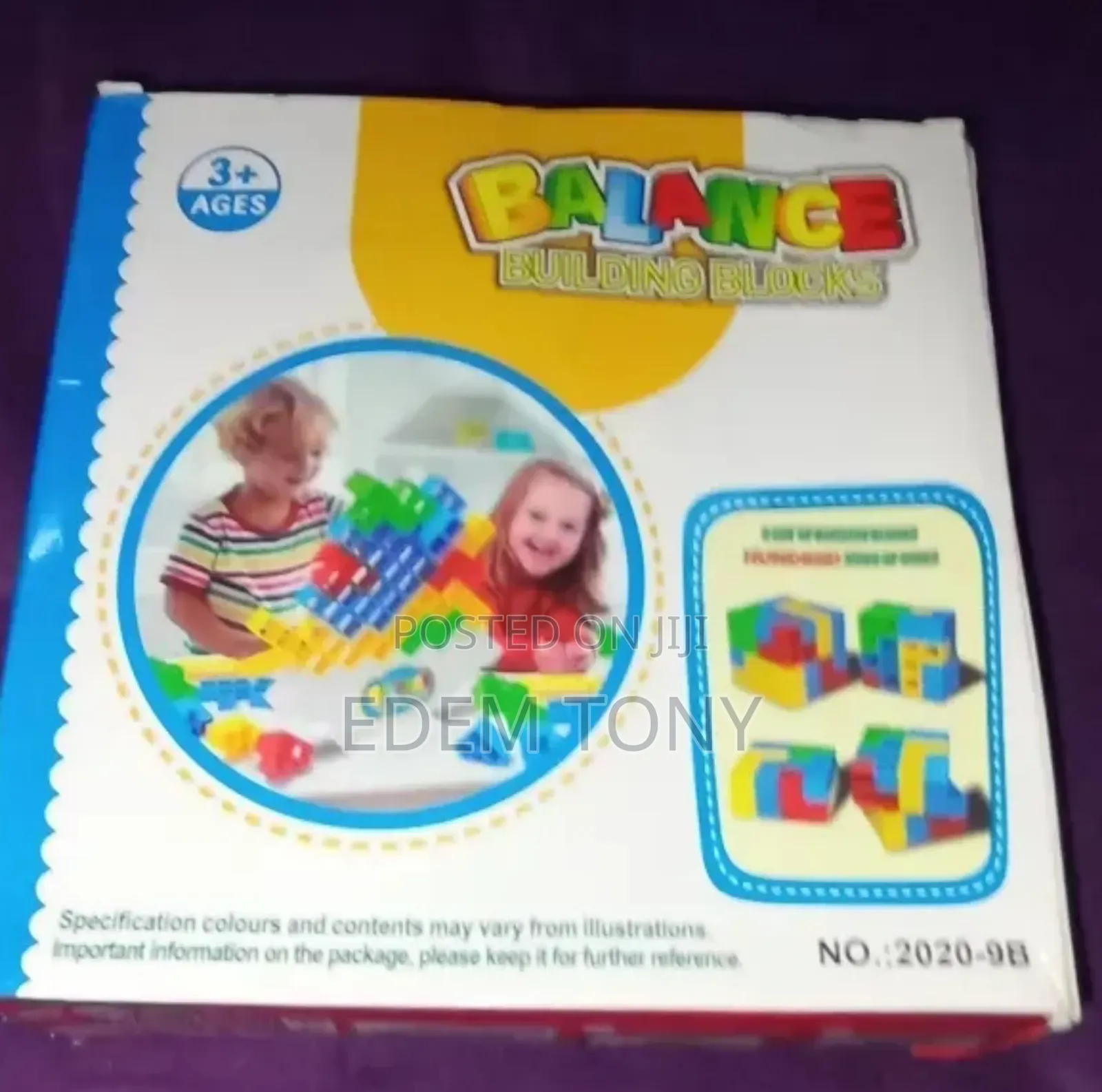 48 PCS Balance Building- Tetra Tower Stacking Blocks Game
