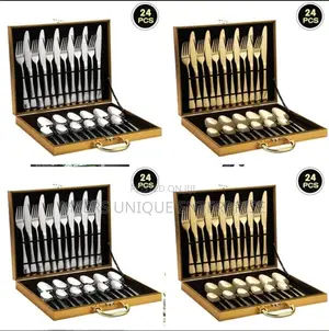 24pcs Cutlery Set With Case
