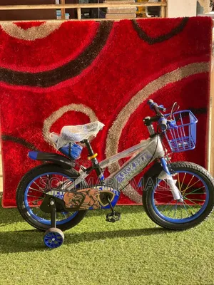 16" Bike With Bottle And Basket(3-6years)- Blue