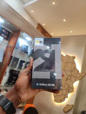 New Samsung Galaxy S21 5G 128 GB Black