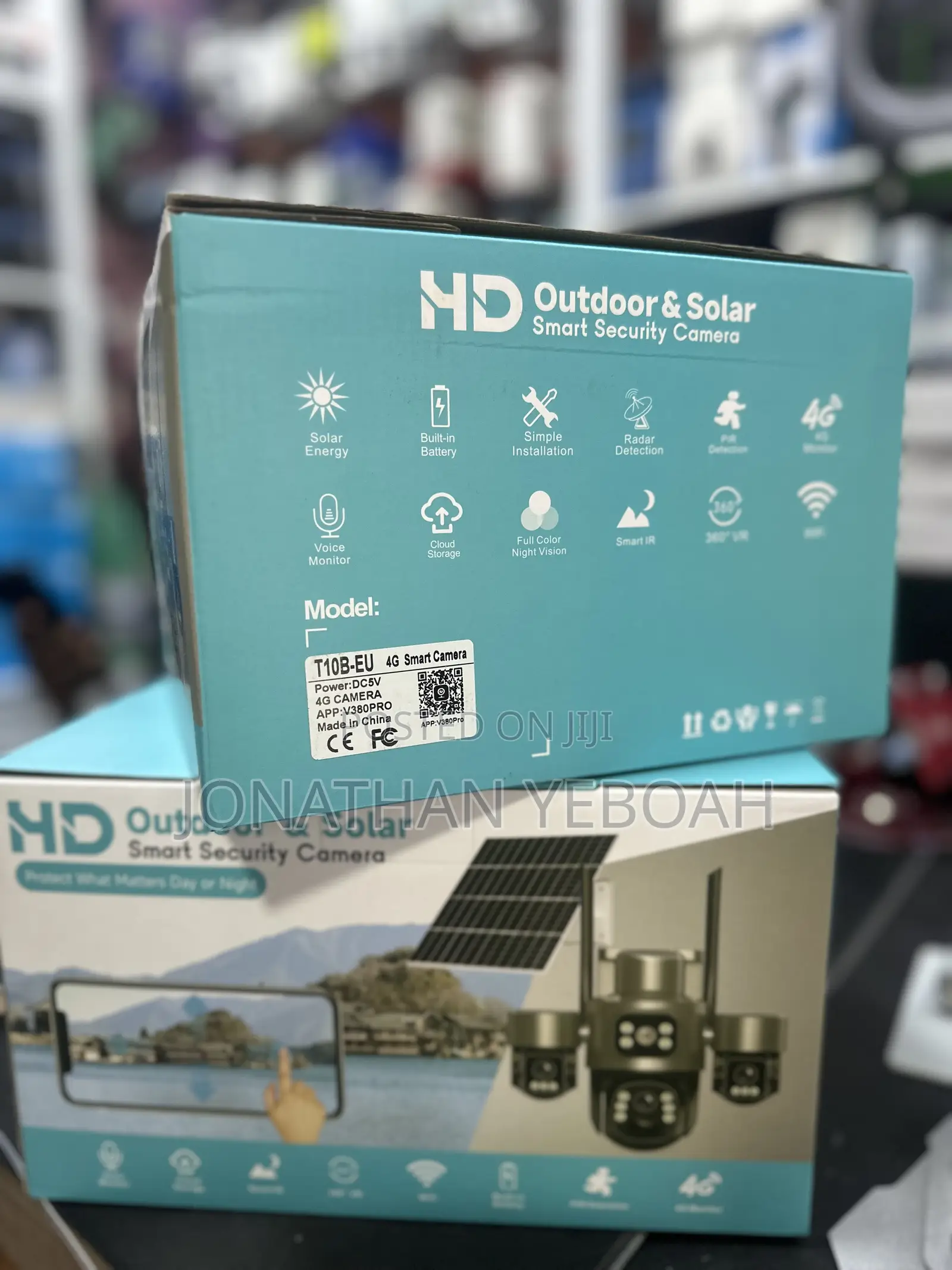 Solar 3 Lens CCTV Camera Takes Sim