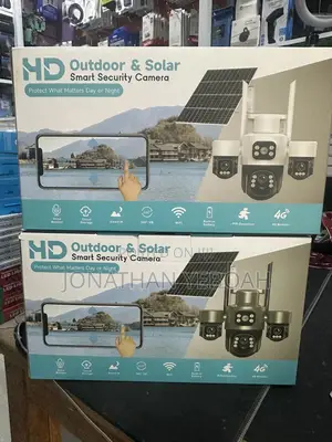 Solar 3 Lens CCTV Camera Takes Sim