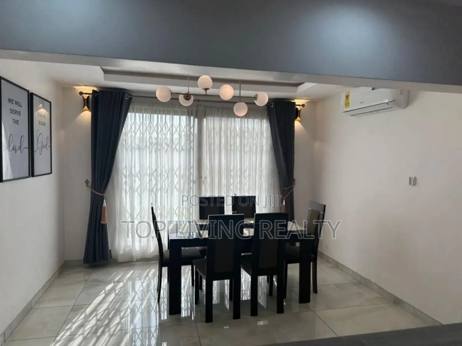 Furnished 4bdrm Villa in Dzorwulu for rent