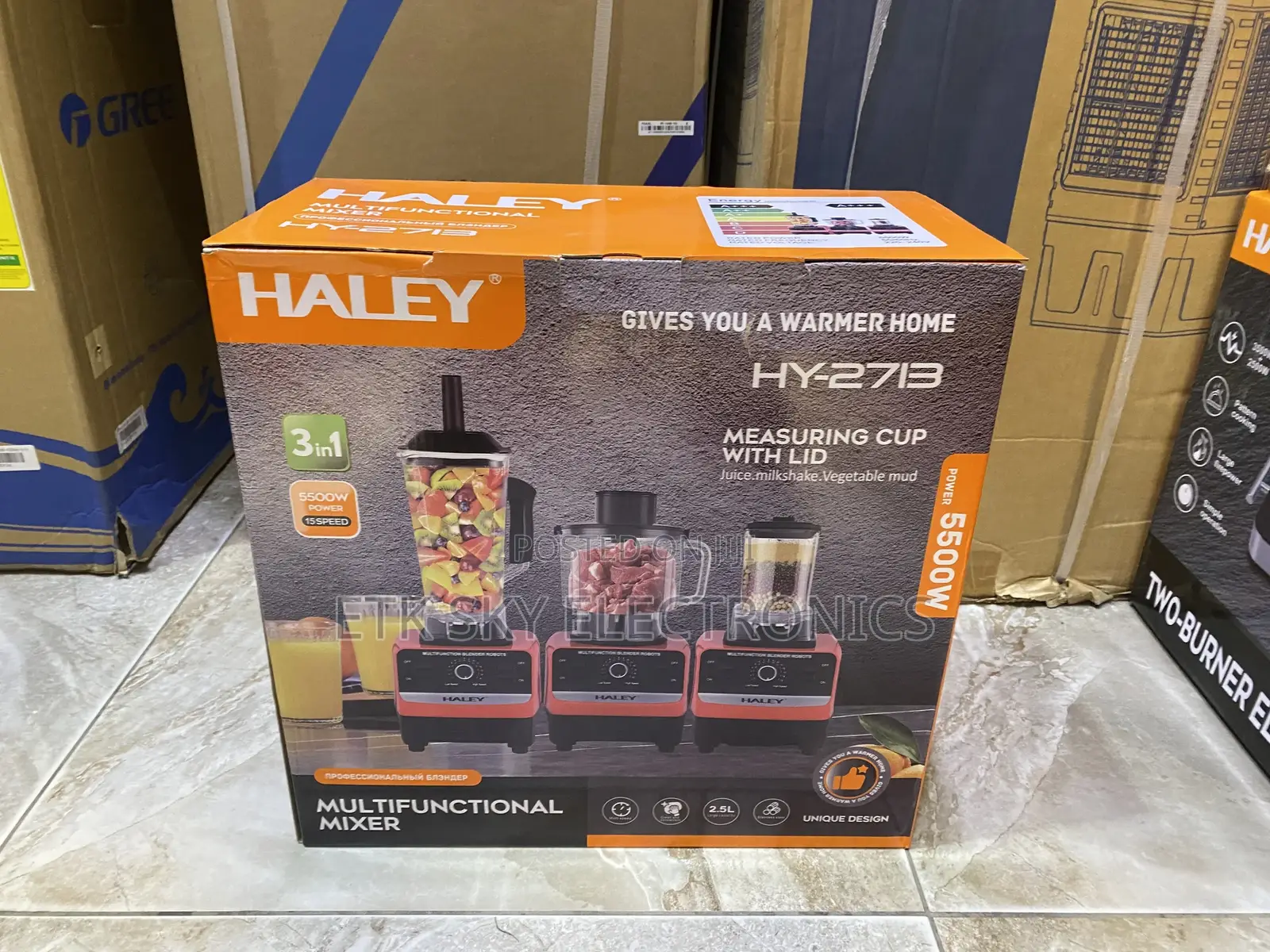 Hy-2713 Haley 3in1 Multi Functional Mixer