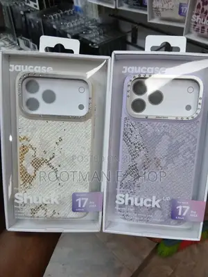 Jaucase for iPhone 17 Pro Magnetic Case Snake Texture Pu + Tpu