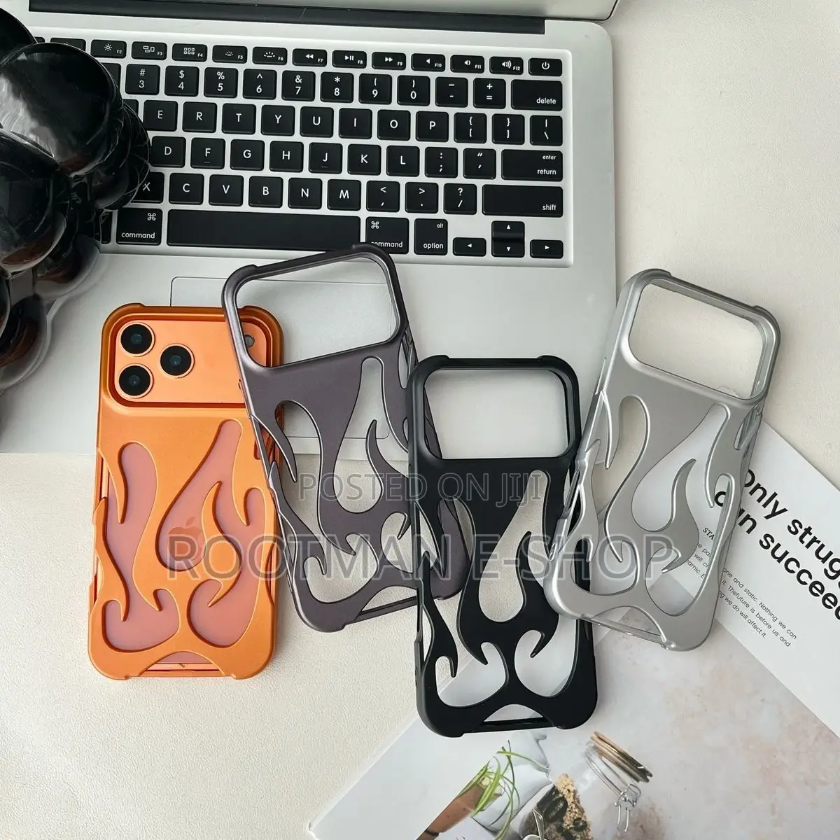Hollowed Flame Phone Cases for iPhone 17 Pro Max