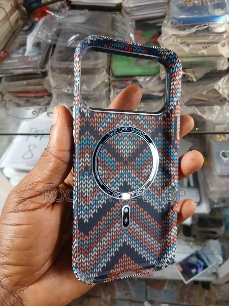 Nordic Sweater Style Carbon Fibre Phone Case for iPhone 17 Pro Max
