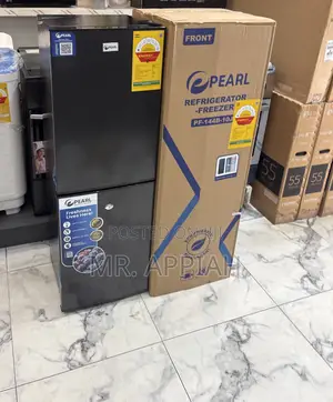 Original Pearl Pf-144b-10j Top Mount Freezer Electric Refrigerator.