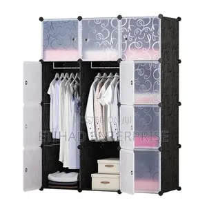 12 Cubes Plastic Wardrobe
