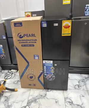 Unique Design Pearl Pf-144b-10j 118liters Double Door Electric Fridge.