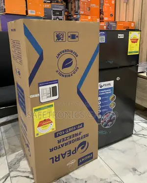Premium Grey Pearl Pf-108t-10j Top Mount Electric New Fridge