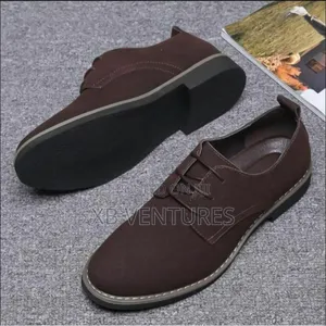 Oxfords Office Suede Wedding Formal Chelsea Shoes Brown
