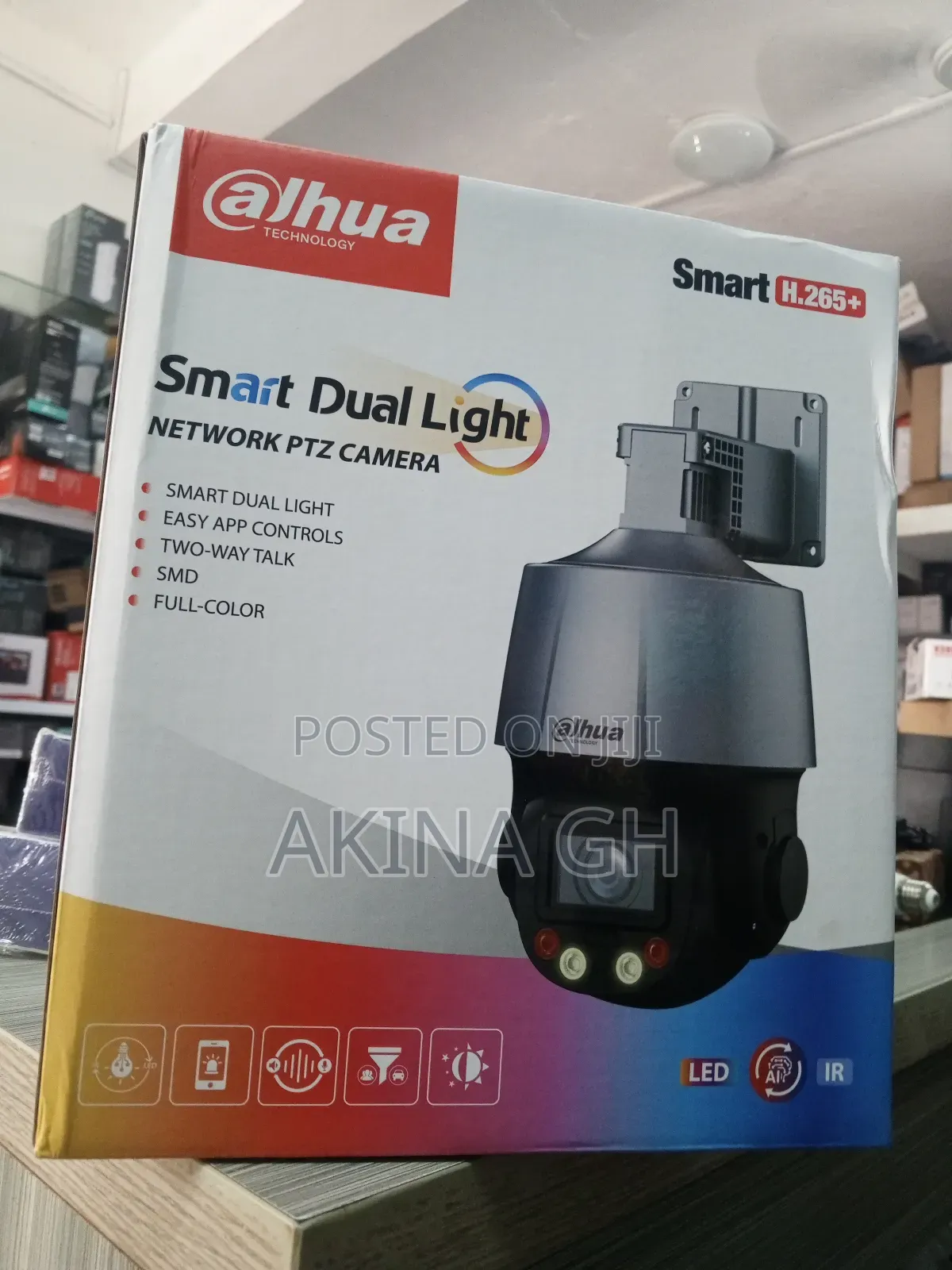 Smart Dual Light Network PTZ Camera 4mp (Dh-Sd3c405db-Gny-a-Pv)