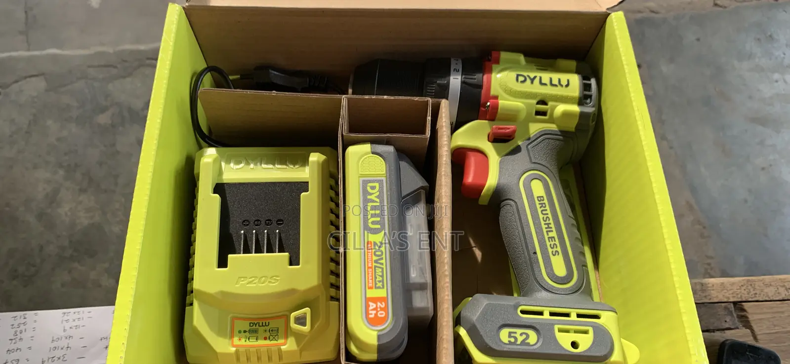 Dyllu Compact Brushless Cordless Impact Drill