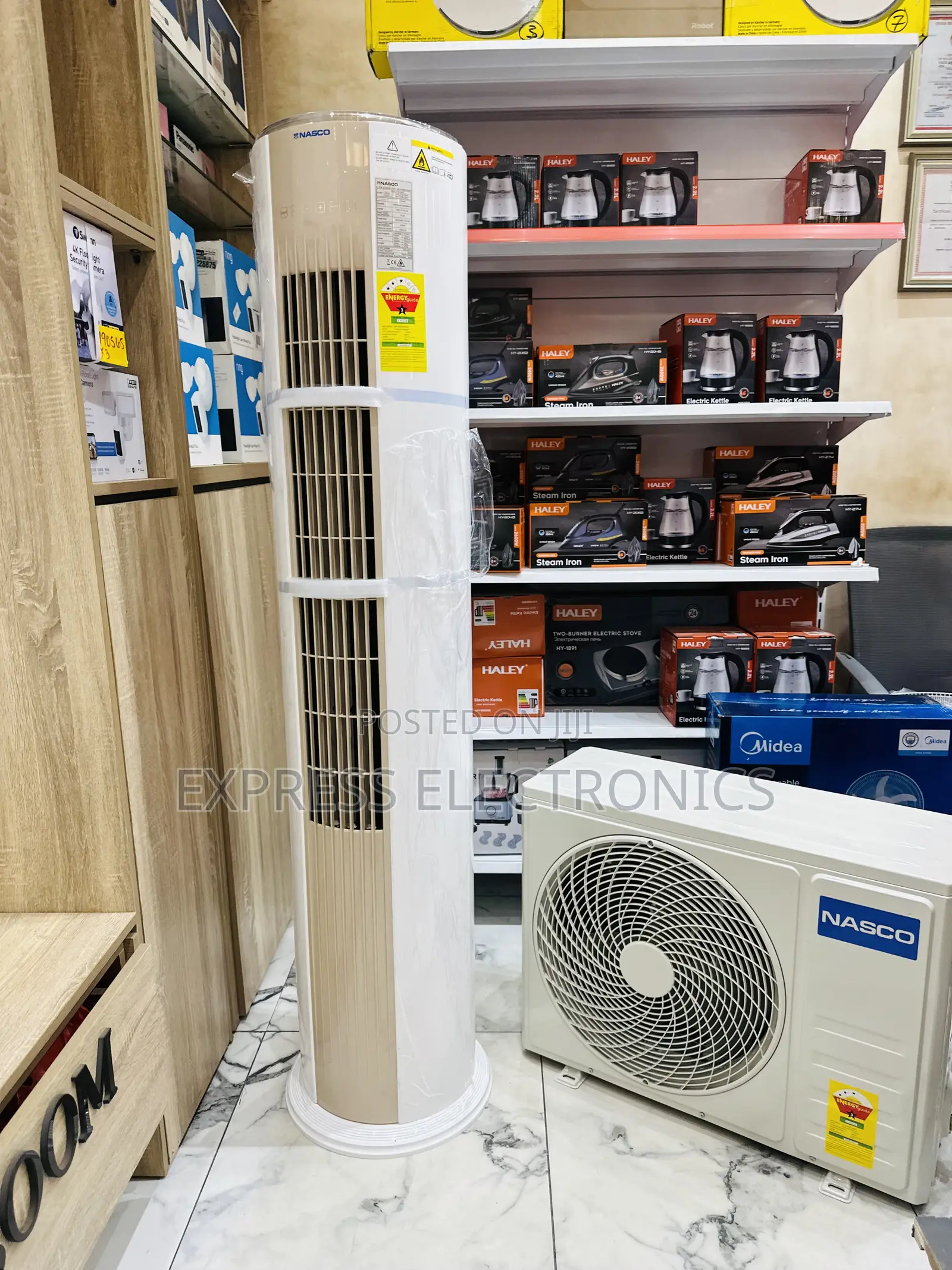 Nasco Fresh in Box Floor Standing Air Conditioner 2.5hp Split R410