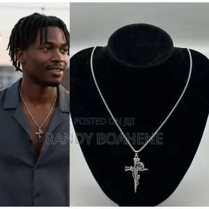 Vintage Cross Pendant Necklace