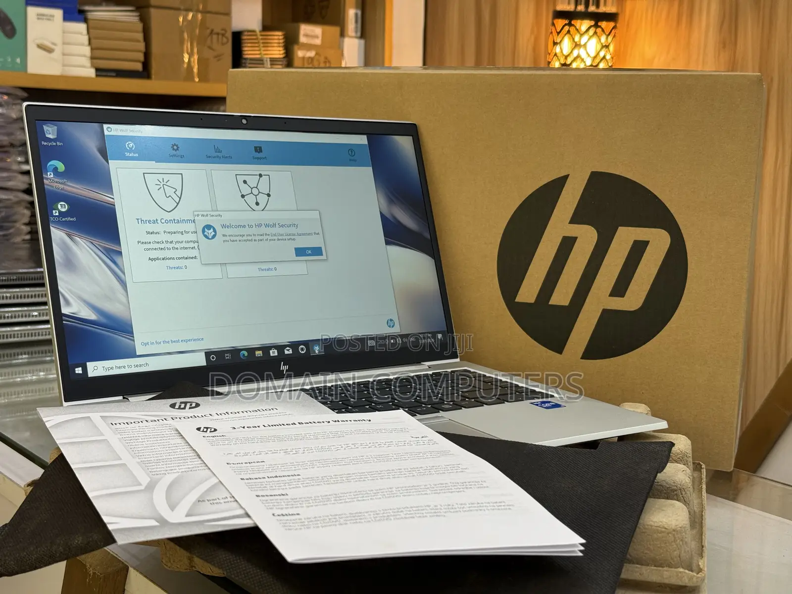 New Laptop HP EliteBook 840 G8 16GB Intel Core I5 SSD 256GB