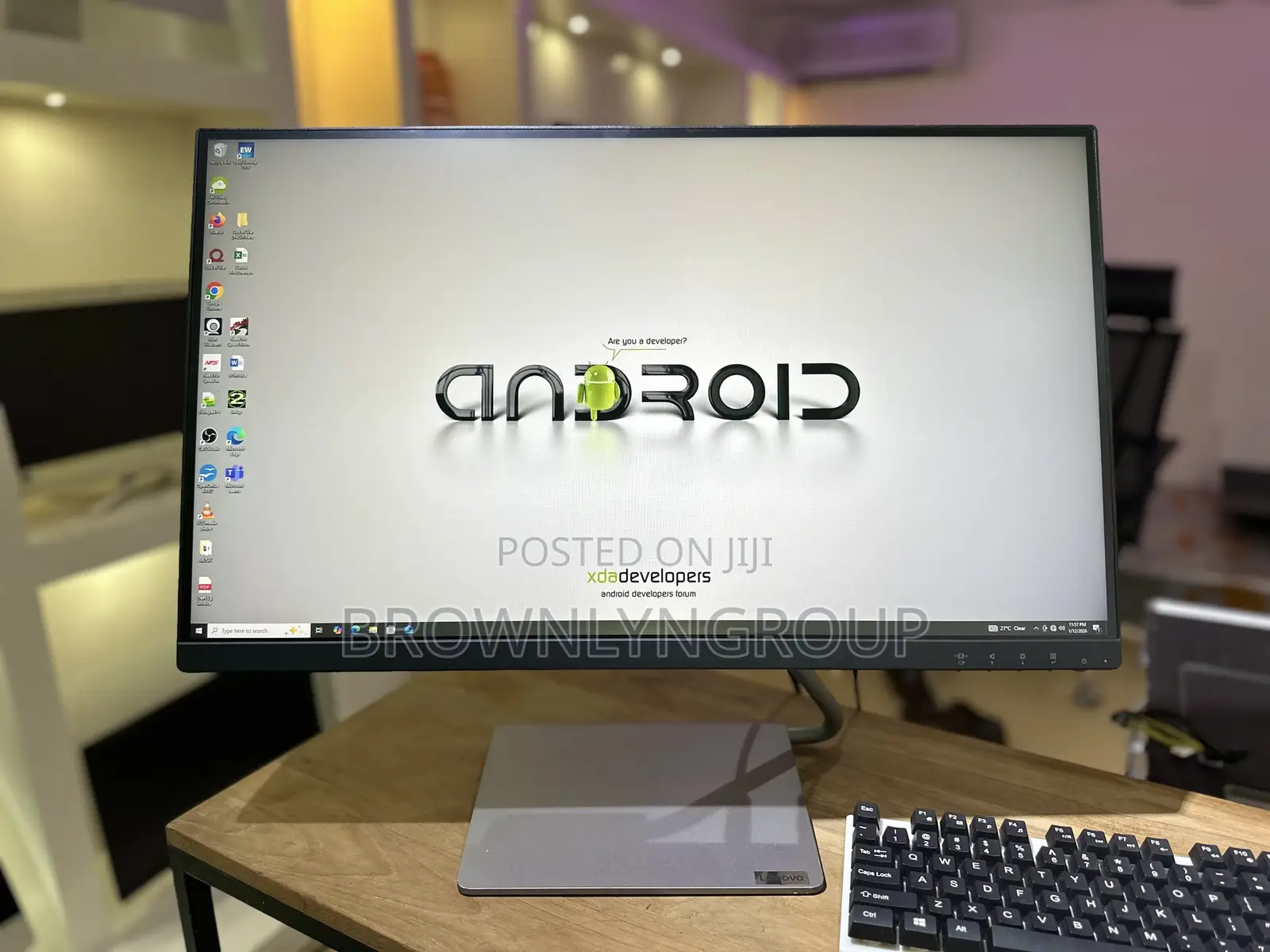 Lenovo QHD 27" Ips LCD Monitor