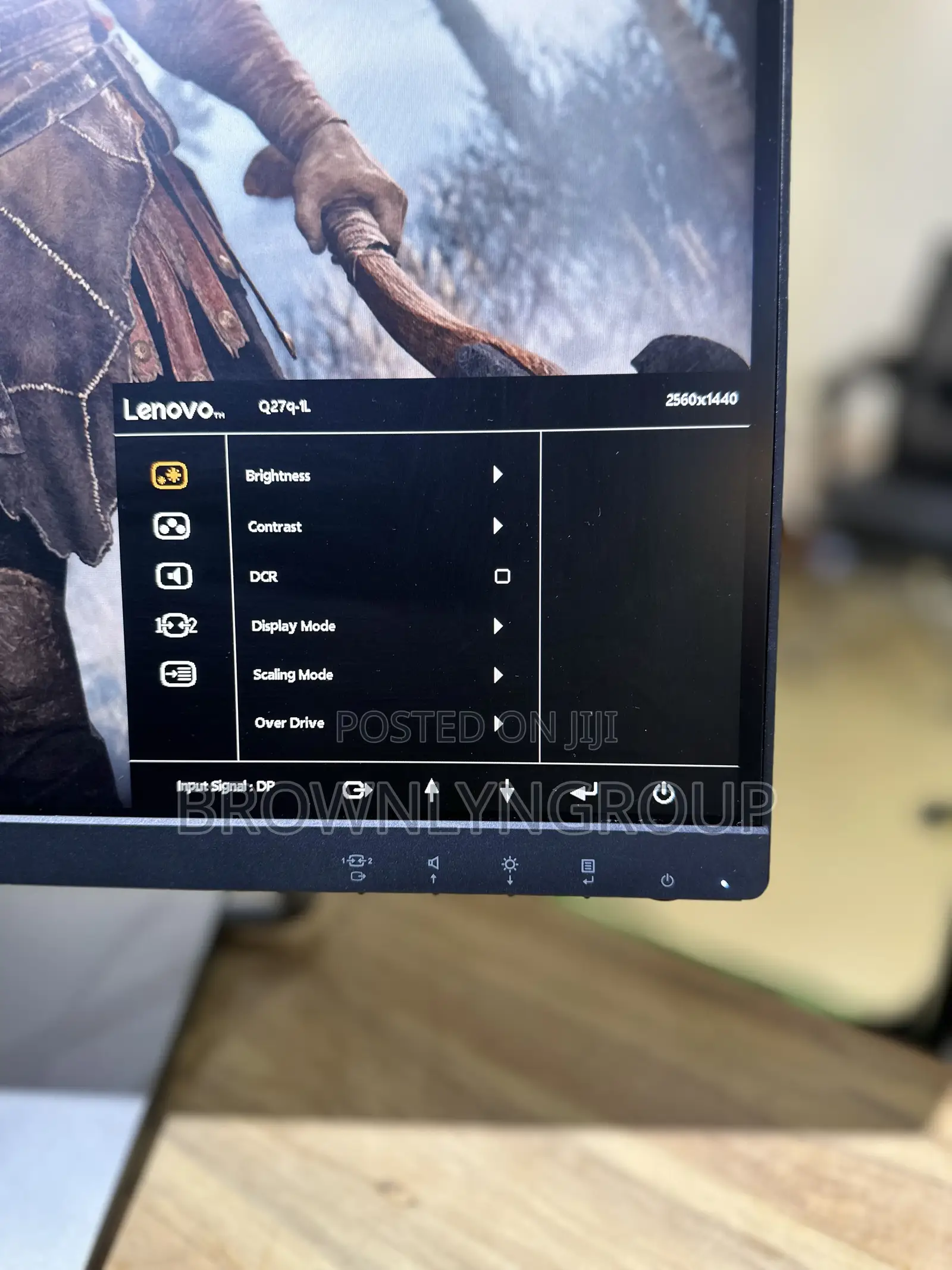 Lenovo QHD 27" Ips LCD Monitor