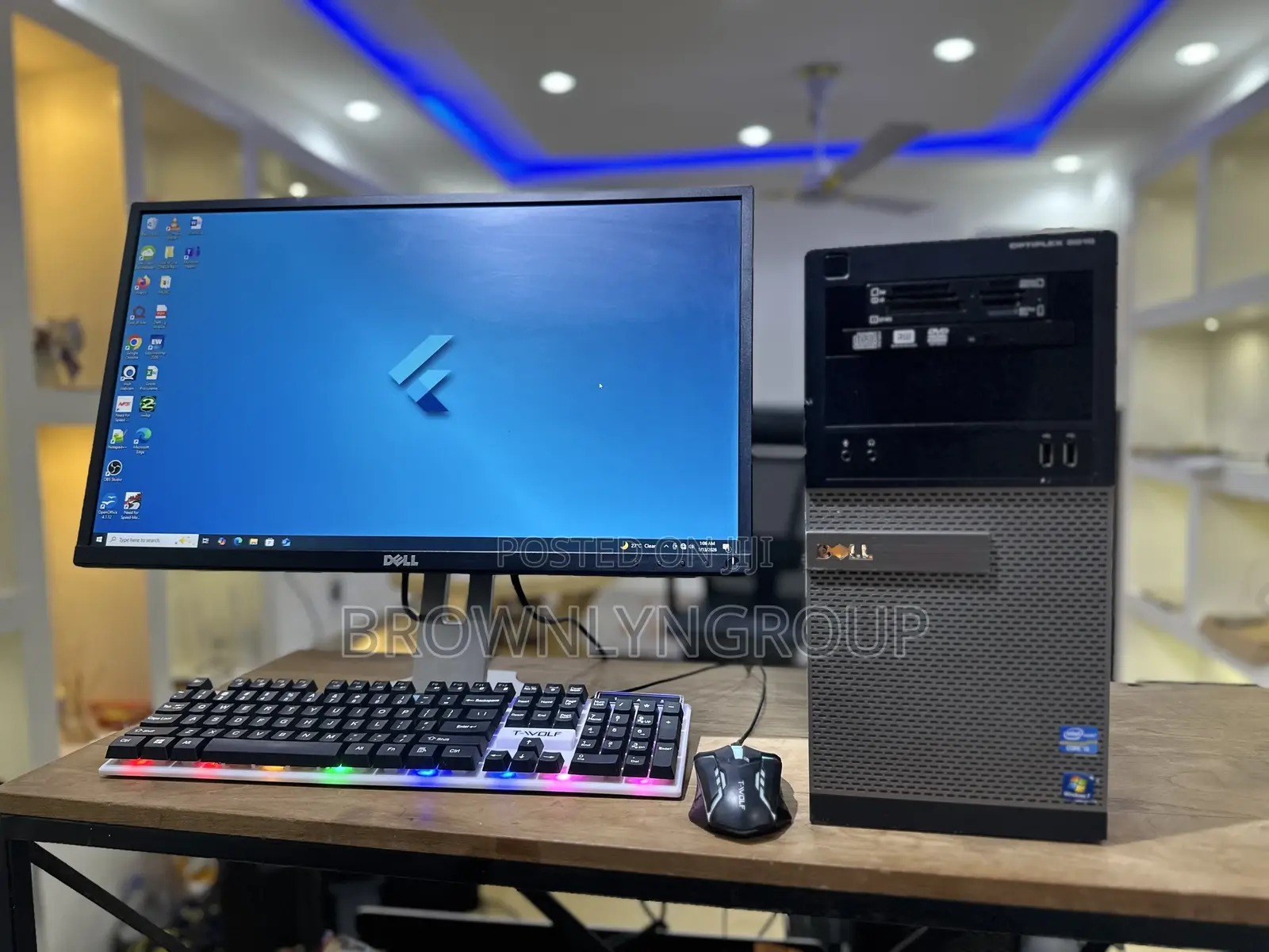 Desktop Computer Dell OptiPlex 3010 16GB Intel Core I5 HDD+SSD 1T