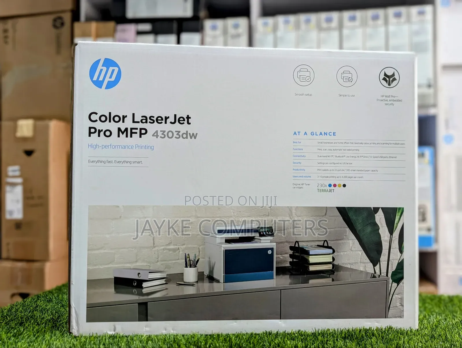 Hp Colour Laserjet Pro Mfp 4303dw A4, All-in-one Printer