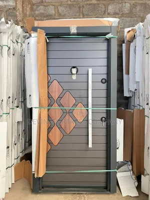 High Quality Fort Heavy Duty Door Single Brown/Gray Color