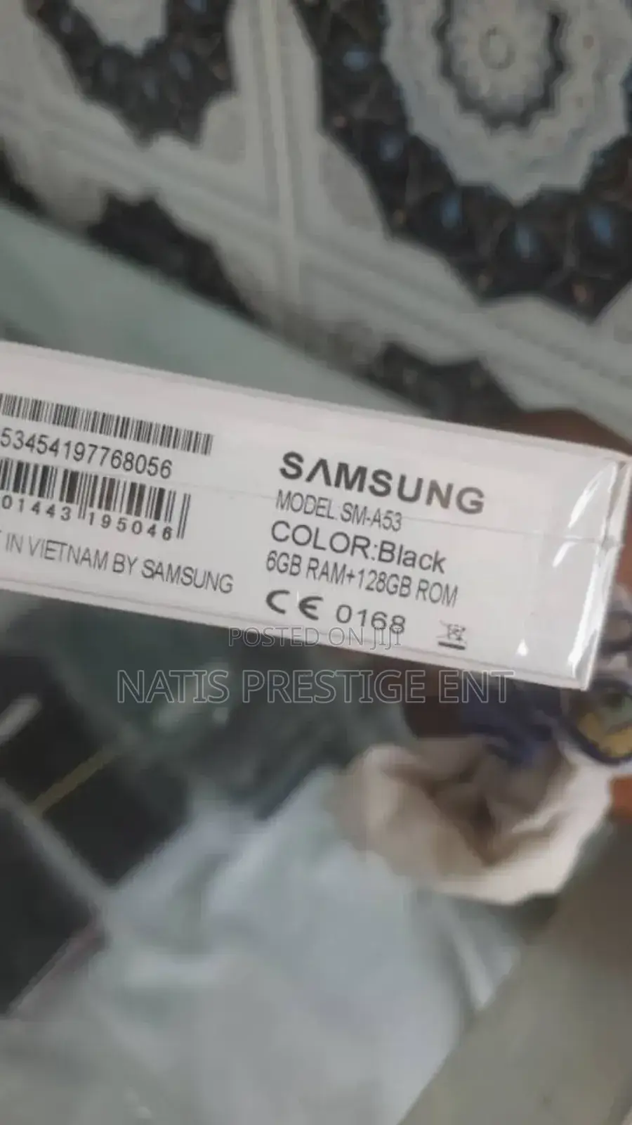 New Samsung Galaxy A53 5G 128 GB Black