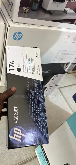 Hp 17a (Cf217a) Black Laserjet Toner Cartridge