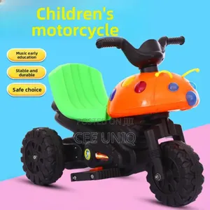 Three Wheels Rechargeable Mini Music Light Electric Kid's Motorcycles