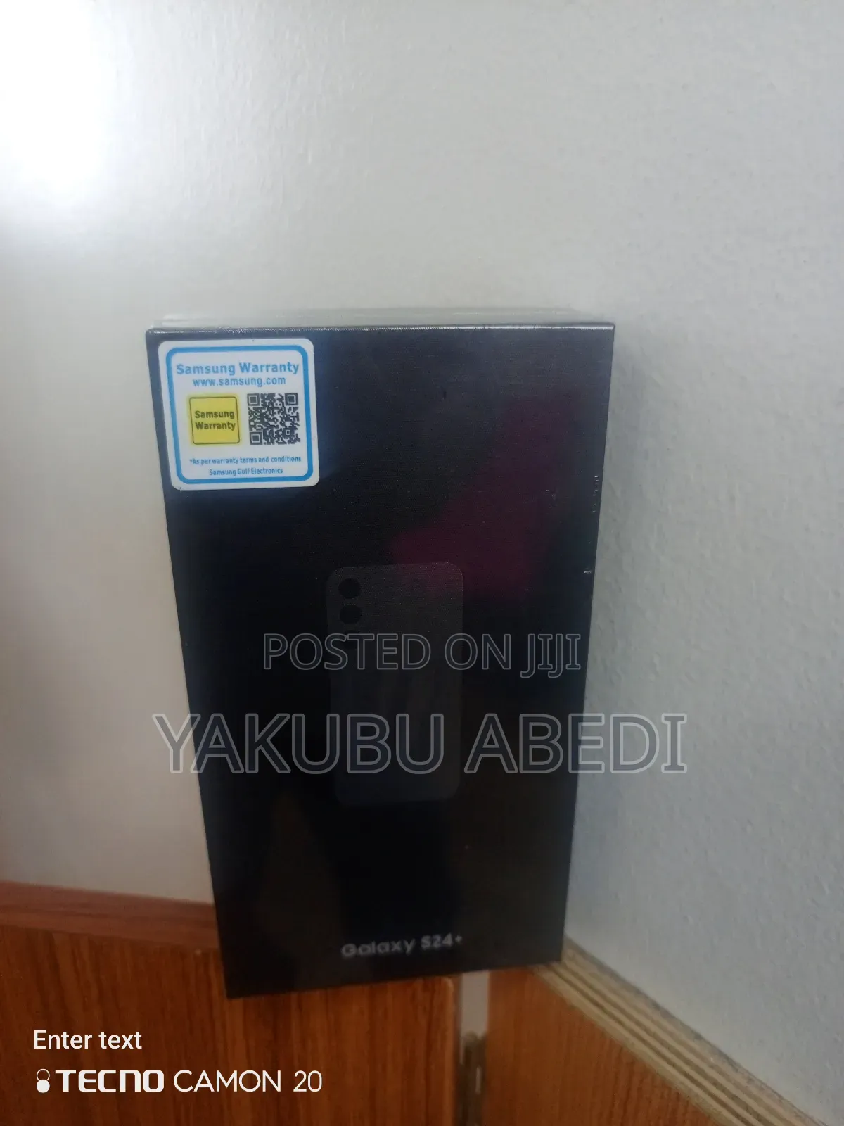 New Samsung Galaxy S24 Plus 256 GB Black