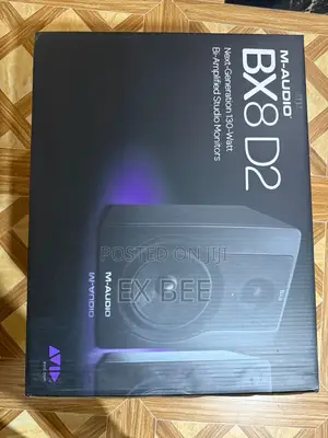 M-Audio Bx8 D2 8inch Active Studio Monitor Speaker Pair