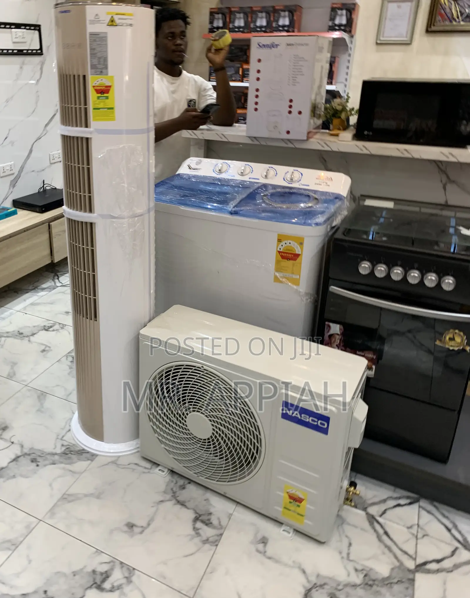 Super Chilling Nasco 2.5hp Floor Standing Air Conditioner(White)