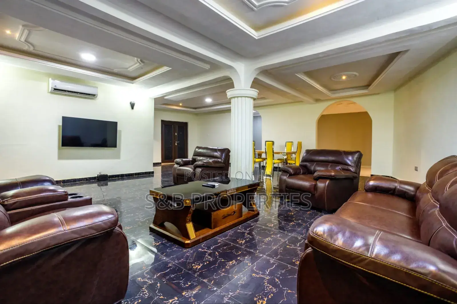 Furnished 3bdrm Apartment in East Legon for rent