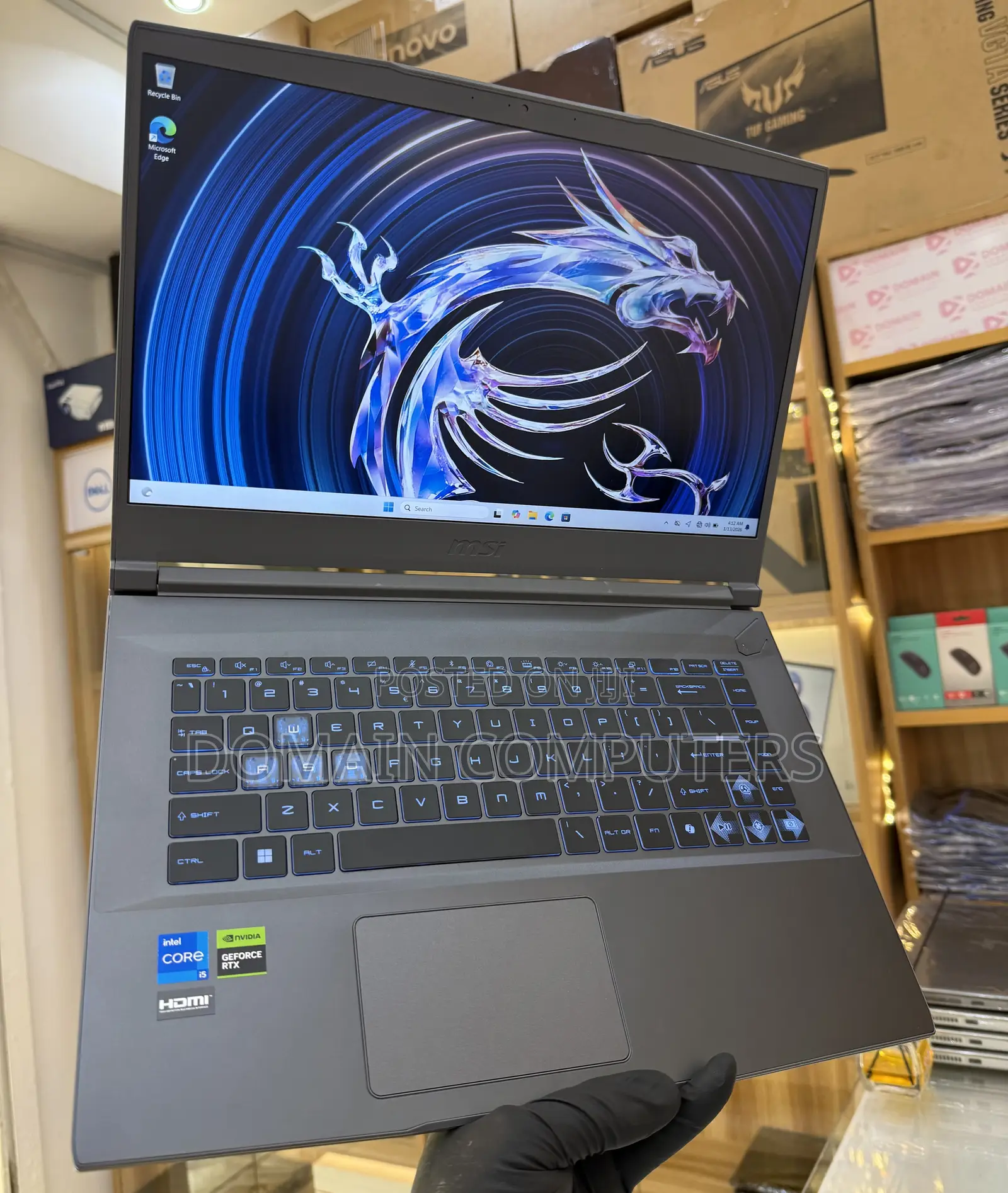 Laptop MSI GF75 Thin 16GB Intel Core I5 SSD 512GB