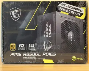 Msi Mag A850gl Pcie5 Fully Modular Power Supply