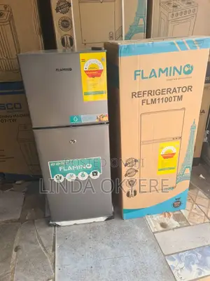 Original Flamingo 80 Liters Refrigerator Top Freezer Two Doors 1,750