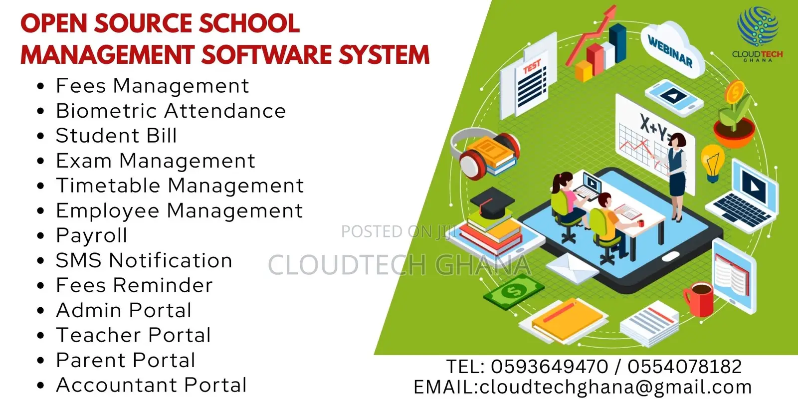School Management Software System(Online & Offline)