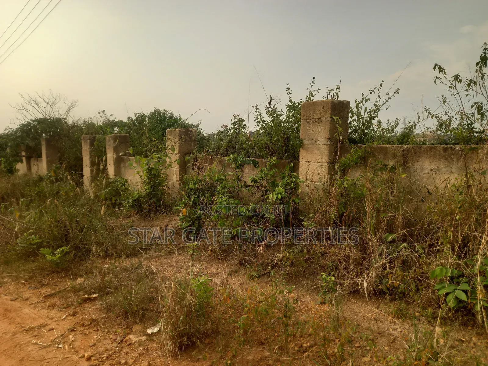 2 Plots For Sale At Adesina ( Fence Walled)