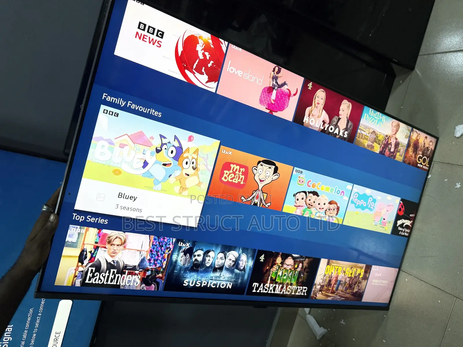 50 Inches Samsung Smart Qled Tv