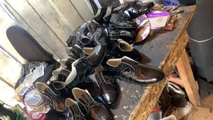 Black Mirror Shoe(Handmade)