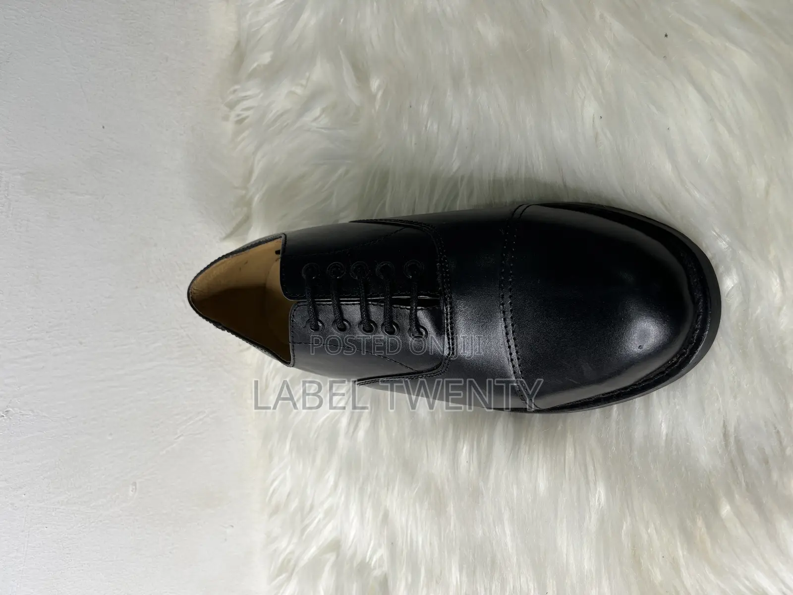 Black Leather Shoe