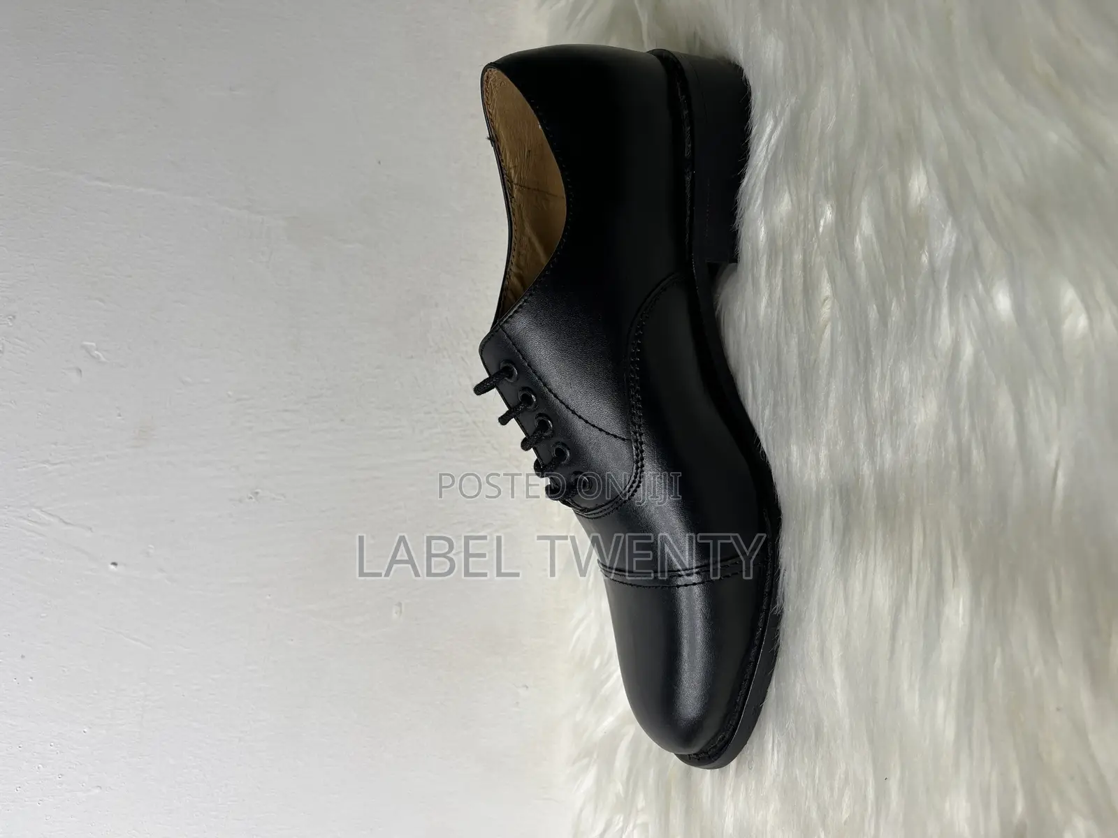 Black Leather Shoe