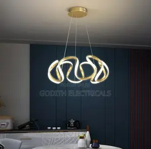 Modern Led Chanderlier Gold