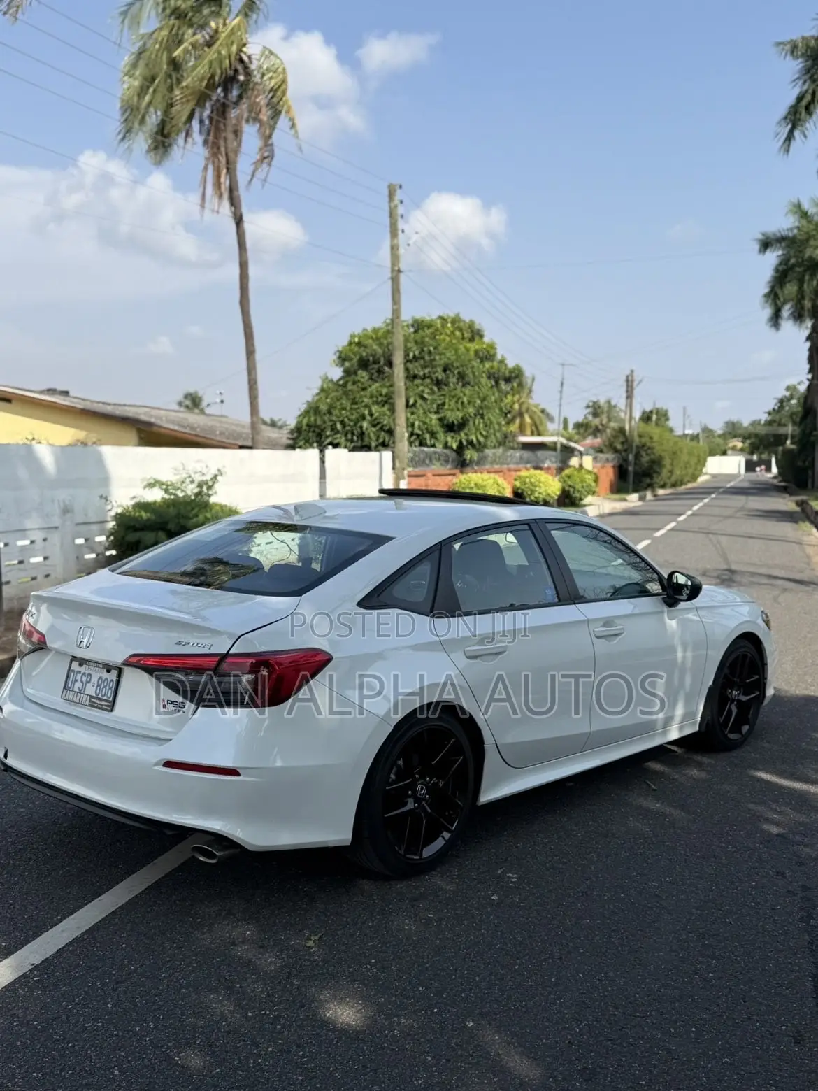 Honda Civic Sport CVT 2025 White