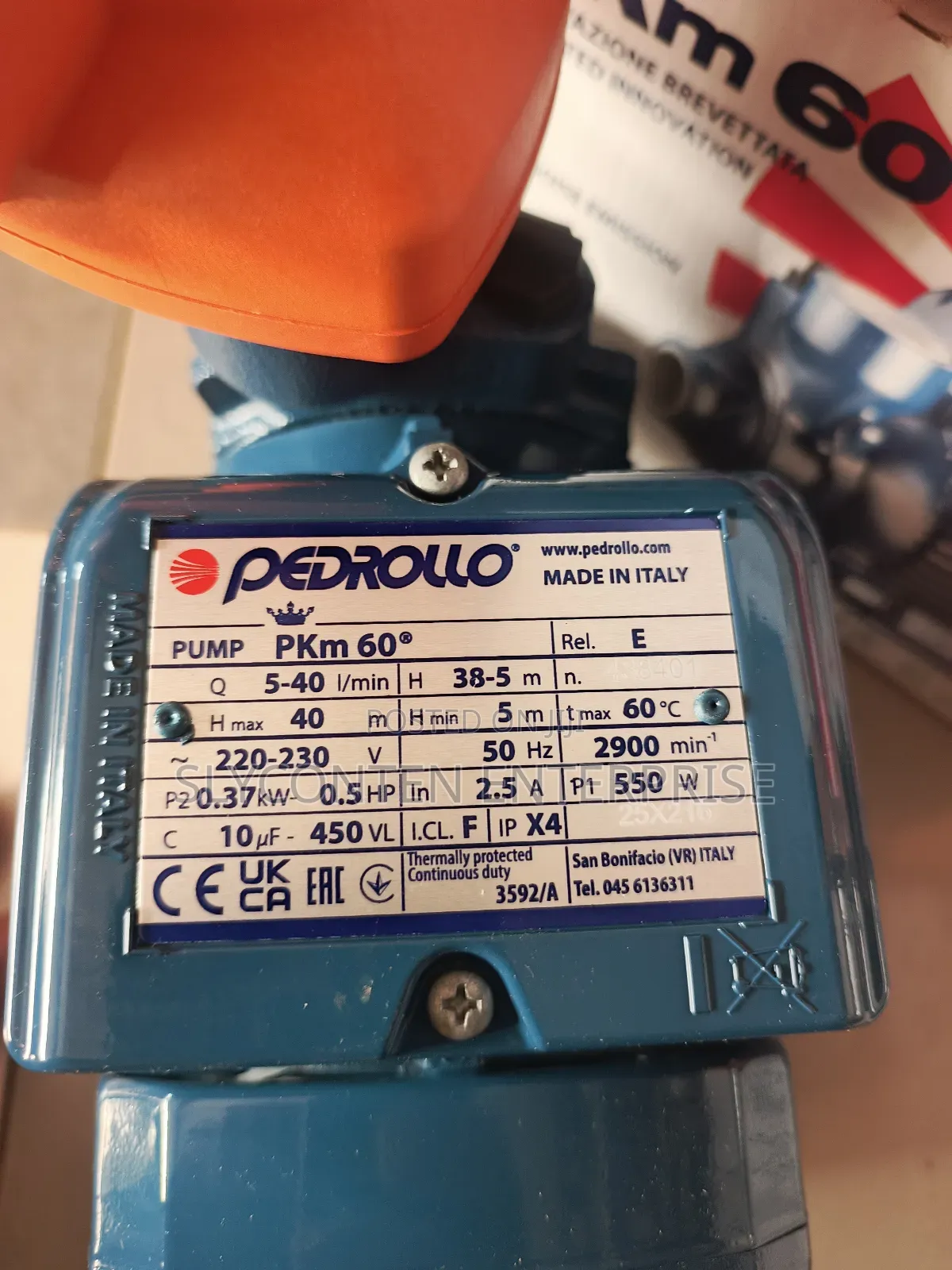 Pedrollo 0.5hp Automatic Water Pump