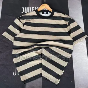 Calvin Klein Striped Short-Sleeved T-Shirt.