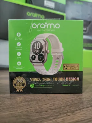 Oraimo Watch 5 2.01" Hd Panda Glass 1atm Smart Watch - Sunset Pink
