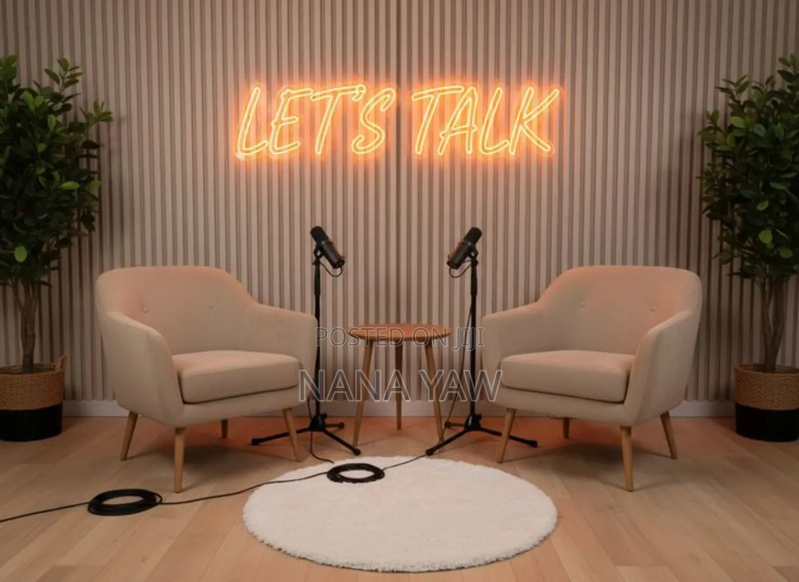 Recording Studio And Podcast Setup