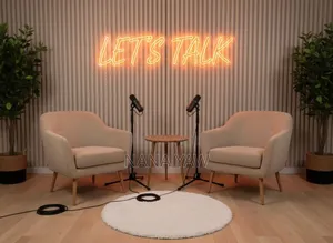 Recording Studio And Podcast Setup