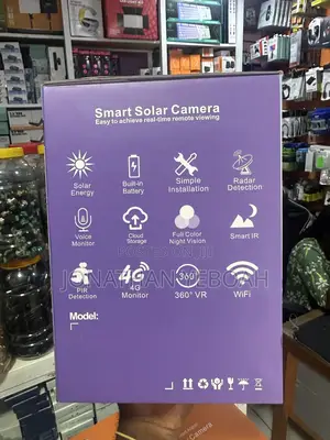 Ptz Solar 3 Lens Smart Cctv Camera Takes Sim